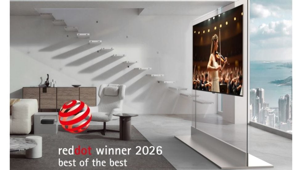 Η LG Electronics τιμήθηκε για την αριστεία σχεδιασμού στα βραβεία Red Dot Design Award 2026